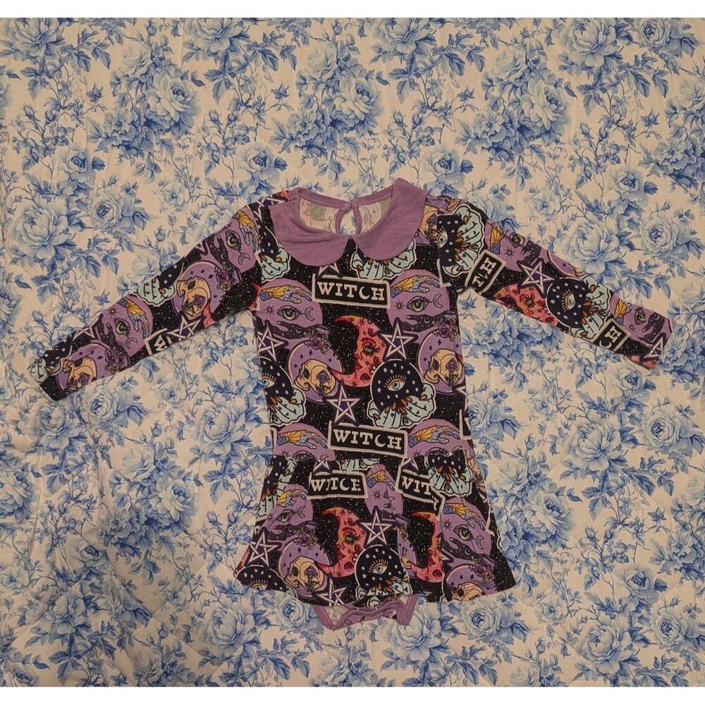 Bamboo The Twisted Lily Bamboo Twirl Dress Collared Size 2T Girls